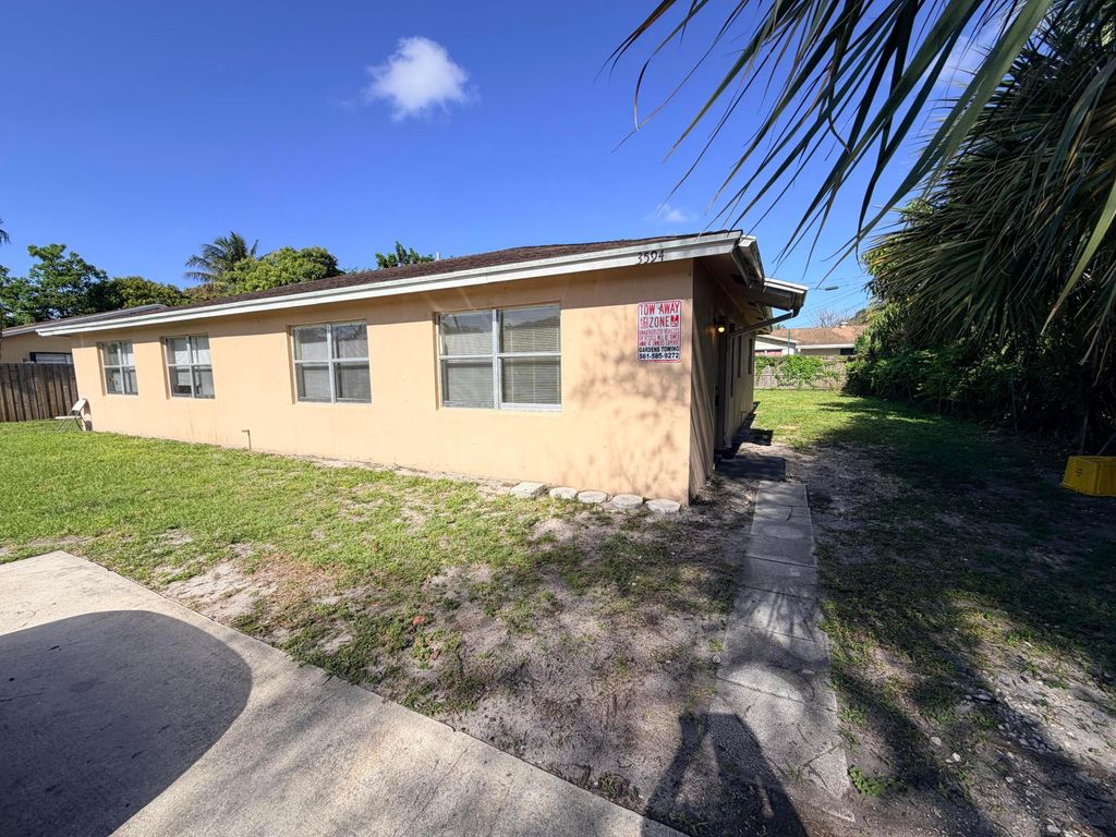 Photo of 3594 Almar Road #3, Lake Worth, FL 33461 (MLS # B26020071)