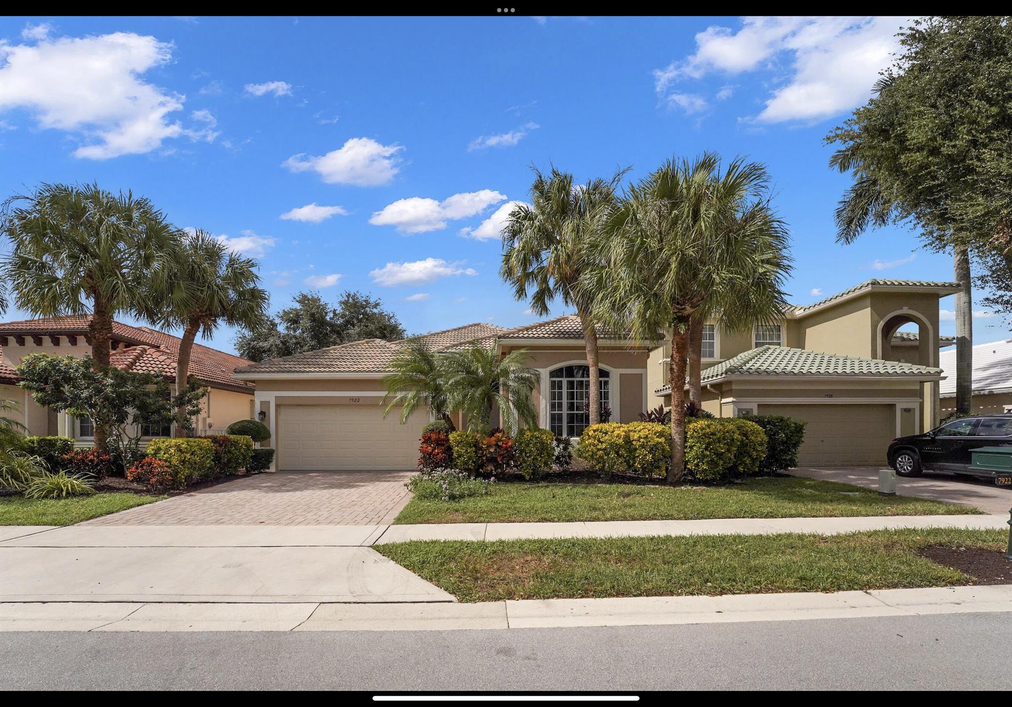 Welcome to this stunning home for rent in the prestigious Polo Trace community of Delray Beach, Florida. This spacious residence offers 4 bed/2.5 bath split floorplan with beautiful views of the brand new nature preserve.As you step inside, you'll be greeted by high ceilings that create an open and airy atmosphere throughout the home. The thoughtfully designed split floorplan ensures privacy and convenience, separating the primary bedroom from the additional bedroomsLarge living space, beautiful views, air conditioned garage and state of the art amenities, including pristine pickleball courts. Across from the nature preserve walking trail and located in the A+ school district including Spanish River Community High School.You have to see for yourself!