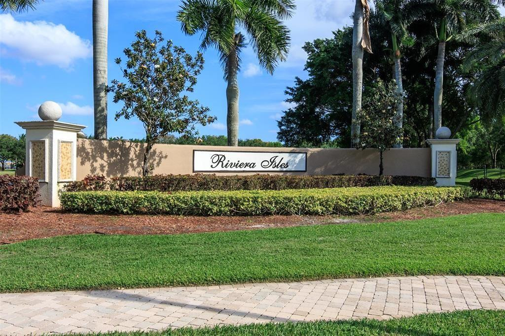 RIVIERA ISLES III - Residential Lease