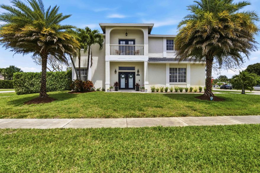 Stunningly updated single-family home in the heart of Royal Palm Beach! 5-bedrooms, 2.5 bathrooms. This spacious property offers over 3210 sqft of interior living space and a 2-car, 500sqft garage. Concrete block construction (CBS)  NEW ROOF, 2-NEW AC SYSTEMS. Located in Royal Palm Beach FL, this home is conveniently situated near parks, lakes, entertainment, shopping and restaurants.