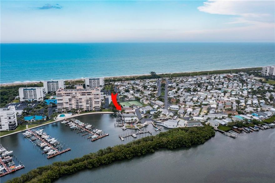 WOW.... This is the one you have been waiting for!! Welcome to 820 Osprey Court in the highly desirable Ocean Resorts community offering 2 bedrooms, 1 full bathroom & water front views!!! New Boat Lift!! As you enter the home you will immediately fall in love! Enjoy the absolutely stunning views!! Both bedrooms are generously sized. The kitchen is perfect with plenty of space. Ocean Resorts is pet friendly & features a private beach, large heated swimming pool, tennis courts, marina and boat ramp and slips for boats up to 26 ft. kayak racks and dock, club house, game room, bocce ball & much more. No age restrictions. So much to offer & will not last! Call to schedule a private showing today!