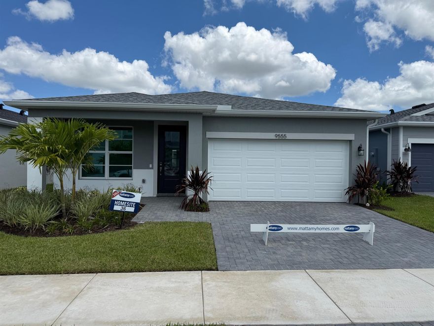 This brand new home comes with 3 bedrooms plus a den, and a fenced in backyard. In a Gated community in Tradition. Owner is installing blinds and fans, the pendant lights and dining room fixture is included as well. This is absolutely worth your time to view.