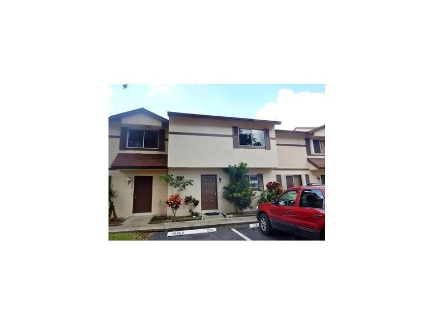 Handyman special 3/2.5 townhome in The Hamptons of N. Lauderdale, a private community with pool. Tile floors in living areas, living/dining, large kitchen & screened patio. All Information recorded in MLS is intended to be accurate but cannot be guarantee d, buyer advised to verify. Sold As-Is. No utilities will be turned on to this property & only cash offers with 0 day inspection period will be considered. Buyer should perform their due diligence/necessary inspections before submitting an offer.