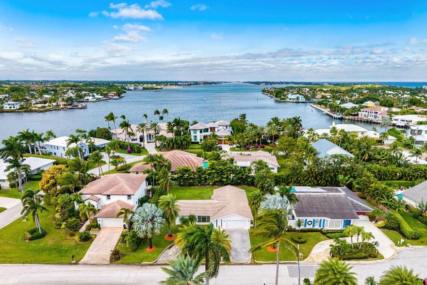 BUILD YOUR DREAM HOME-Incredible opportunity to BUILD your Custom home in the INLET CAY Section of OCEAN RIDGE. Introducing 41 BIMINI COVE DRIVE, A truly exceptional opportunity for the discerning luxury buyer or Builder. Existing home consist of 1884 Sq Feet, 3 Bedroom, 2 Bath Sitting on .29-acre lot, 12,497 sq. ft., in the Prestigious, Private Beachside Enclave of Ocean Ridge. THE VALUE is in Rebuilding the Site-Located on an exclusive Ultra private road, Cul-De-Sac Location offering privacy, security, and natural beauty just steps away from the beautiful stretch of Palm Beach Natural Park Reserve and the Atlantic Ocean.All of this is just a short stroll from 41 Bimini Cove Drive on the Island Known as INLET CAY- A secluded community of around 60 custom homes-Conveniently located between the elegance of Palm Beach and the Popular Restaurants and entertainment center of Delray Beach. The 5 Star Resort Eau Resort is just a short drive on A1A along the ocean and by the Mansions of Manalapan. Inlet Cay has single family homes with waterfront lots for boaters and interior lots for privacy and all the lots include easy beach access on the Atlantic Ocean! Should you desire privacy and have a boat, there is a marina with slips between this lot and the inlet. The 100-Foot-wide lots can accommodate a large house-Craft your dream home with all the benefits of Coastal Living without compromise!