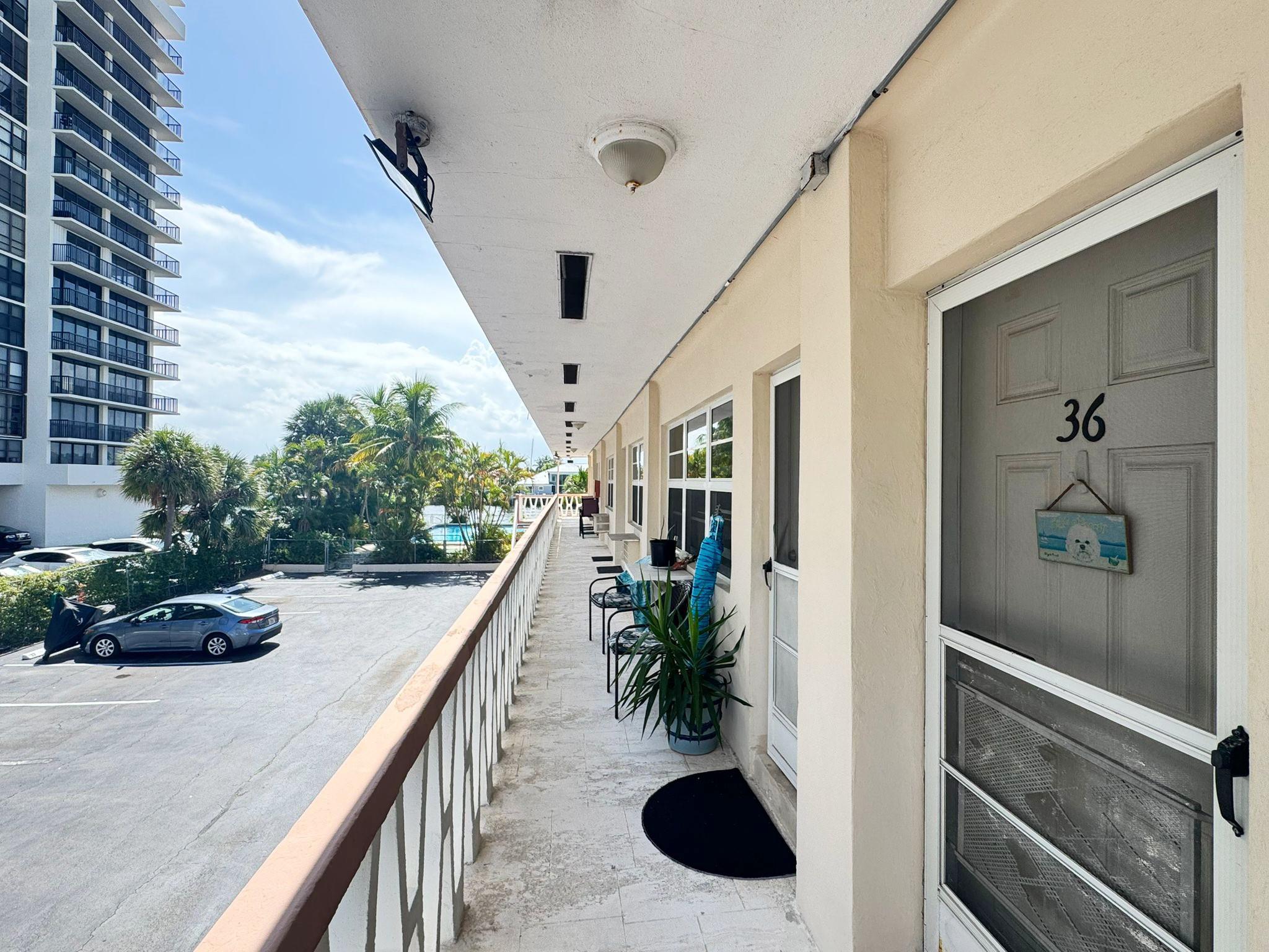Furnished 1-Bed, 1-Bath Intracoastal Condo– Steps from the Beach! Move right in. Updated second-floor unit, furnished with a breezy nautical flair. Located directly across from beach access, this unit features an updated bathroom and kitchen - Gas stove and the entire unit is fully tiled—no carpet anywhere. Take advantage of the community’s private pool, hot tub, covered seating area, & BBQ space. Includes one assigned parking spot. Water is included, on-site coin laundry facility. Condo Assoc. has not reached the 80/20 rule – still open to all ages (no occupants under 18) Maximum 2 occupants & 1 vehicle (no work trucks, motorcycles, or marked vehicles) - Quick approval. Renters insurance required before occupancy. No pets. All info. is deemed reliable but should be verified by tenant.