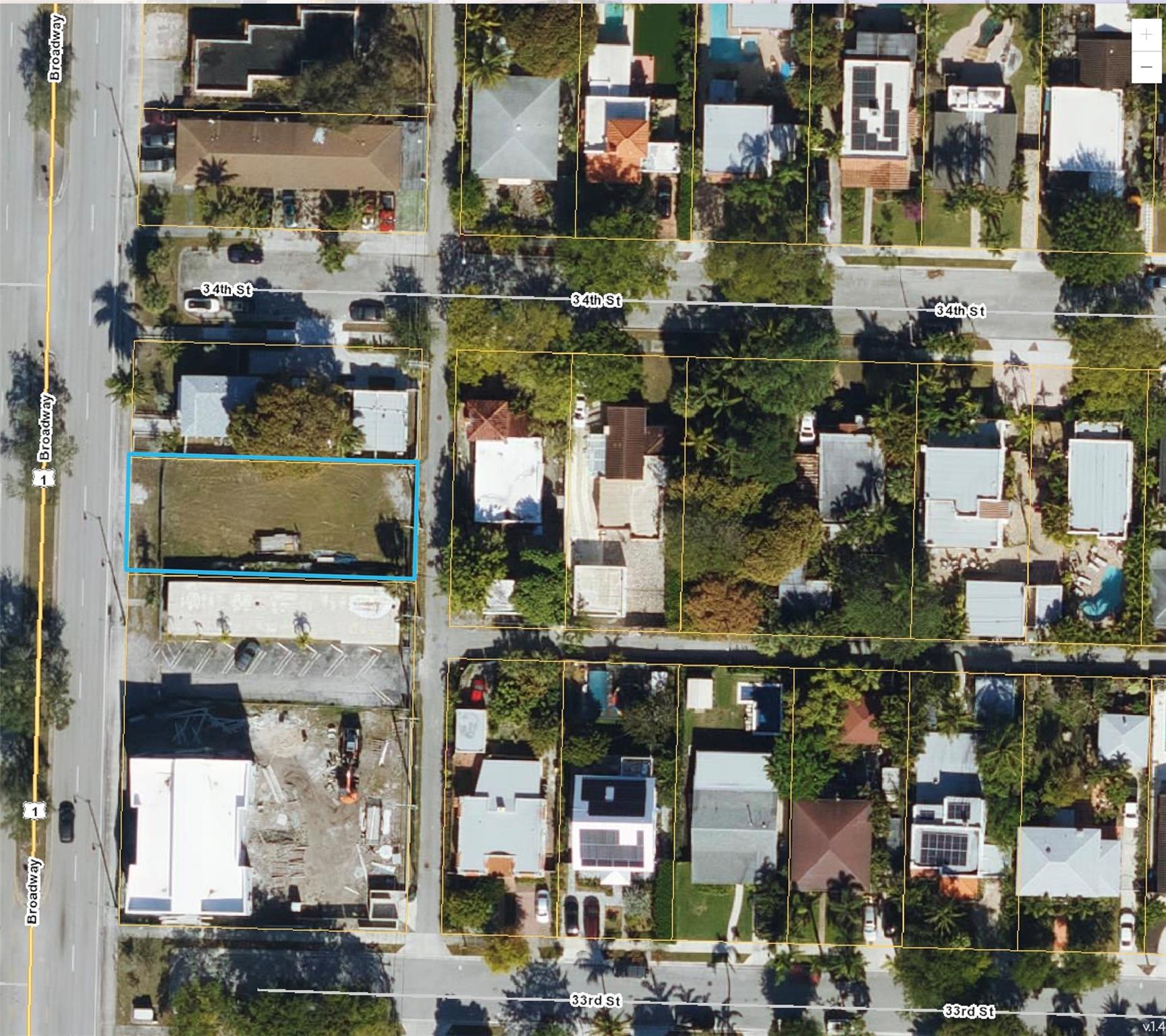 Lot is in a heavily invested location. Up to 8-units apartment building allowed.