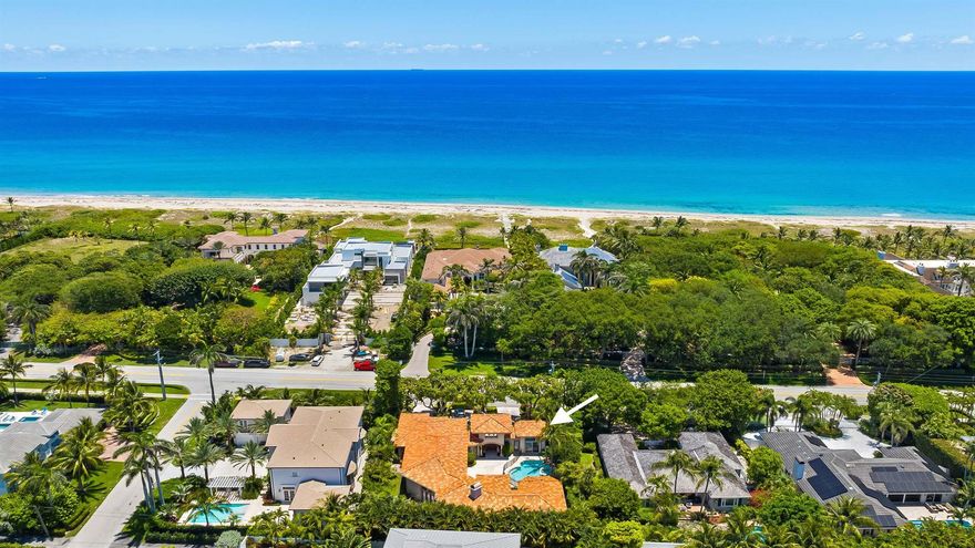 Incredible and rare opportunity to purchase an East Delray Beach property with 100 feet of frontage and 150 feet of depth. Renovate the current five bedroom home or build a coastal estate worthy of a South Ocean Boulevard address. Just one mile south of the shops and restaurants of East Atlantic Avenue and a few short blocks to public beach access. Enjoy the pleasant drive along A1A to Palm Beach and Boca Raton. Enjoy South Florida living year round or for seasonal getaways with several private jet ports and three international airports nearby. Priced to sell, the possibilities are endless. South Florida living is waiting.