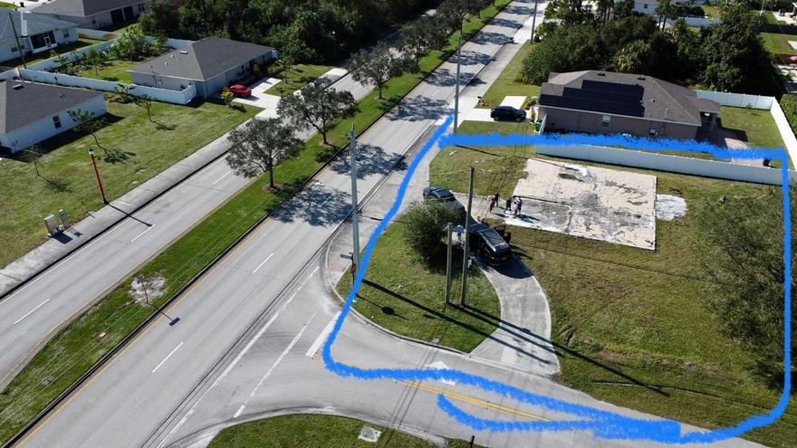 Spacious corner lot in one of the most desirable areas of beautiful Port St. Lucie.