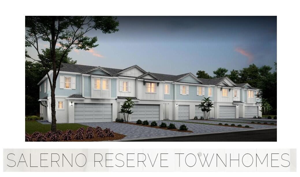 Come tour our beautiful 3 BR; 2.5 Ba townhome with gorgeous upgrade finishes like: 9'4 ceiling heights on the main floor, 42'' cabinets; granite slab countertops; plank flooring throughout the main floor; Stainless Steel GE appliances including refrigerator; washer and dryer included. All this within a gated community with pool, pickleball courts, play area for kids and walking trails throughout the neighborhood. We can't wait to see you!Estimated delivery: October 2025