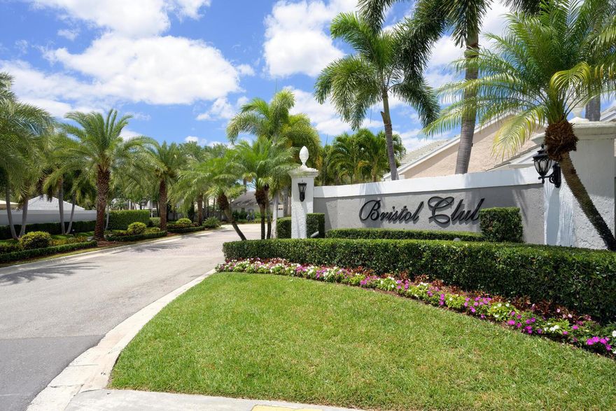 Welcome to the Best of Florida. This Lovely Single Family 3 bedroom, 2 bath, 2 car garage will feel like Home. The home features a Split Floor Plan, Master Bedroom has a King Size Bed with a wall mounted Flat Screen TV, Remodeled Master Bathroom. The Additional 2 Bedrooms are nicely appointed with a newly Remodeled 2nd Bathroom. Roomy Kitchen with Newer Appliances for cooking ease and New Comfortable Vinyl Luxury Flooring. The Home is Light and Bright (no popcorn ceilings). Enjoy the Spacious Private Backyard for Outside Entertaining. The Bristol Club Community has a Sparkling Clean Pool for more enjoyment. Available for Season January 1, 2026, minimum 3-month rental. Also available Furnished - Annual Rental starting January 1, 2026 for $4500. Sorry Golf Not Included with this Rental.
