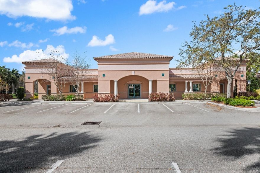 LOCATION, LOCATION, LOCATION! MEDICAL OFFICE BUILDING WITH SEVERAL INDIVIDUAL MEDICAL & PROFESSIONAL SPACES INSIDE. EACH SPACE HAS 2 BATHROOMS, KITCHEN, AMPLE STORAGE, RECEPTION AREA, NEW CARPET AND TILE THROUGH OUT. SUITE 1 AND 3 EACH HAS 9 OFFICES. IN THE HEART OF WESTON ON N. COMMERCE PKWY. FIRST BUILDING IN COMPLEX WITH FULL EXPOSURE TO N COMMERCE. EXTREMELY CLOSE PROXIMITY TO SEVERAL RESTAURANTS, 1/2 MILE FROM I-75 HWY & .05 FROM CLEVELAND CLINIC. SUITE 2 EXCELLENT LONG TERM TENANT. SUBSTANTIAL PARKING, FULLY RENOVATED. 25 YEAR RECERTIFICATION COMPLIANT!! LOCATION, LOCATION, LOCATION! MEDICAL OFFICE BUILDING WITH SEVERAL INDIVIDUAL MEDICAL & PROFESSIONAL SPACES INSIDE. EACH SPACE HAS 2 BATHROOMS, KITCHEN, AMPLE STORAGE, RECEPTION AREA, NEW CARPET AND TILE THROUGH OUT. SUITE 1 AND 3 EACH HAS 9 OFFICES. IN THE HEART OF WESTON ON N. COMMERCE PKWY. FIRST BUILDING IN COMPLEX WITH FULL EXPOSURE TO N COMMERCE. CLOSE PROXIMITY TO SEVERAL RESTAURANTS, 1/2 MILE FROM I-75 HWY & .05 FROM CLEVELAND CLINIC. SUITE 2 EXCELLENT LONG TERM TENANT. SUBSTANTIAL PARKING, FULLY RENOVATED. 25 YEAR RECERTIFICATION COMPLIANT!!