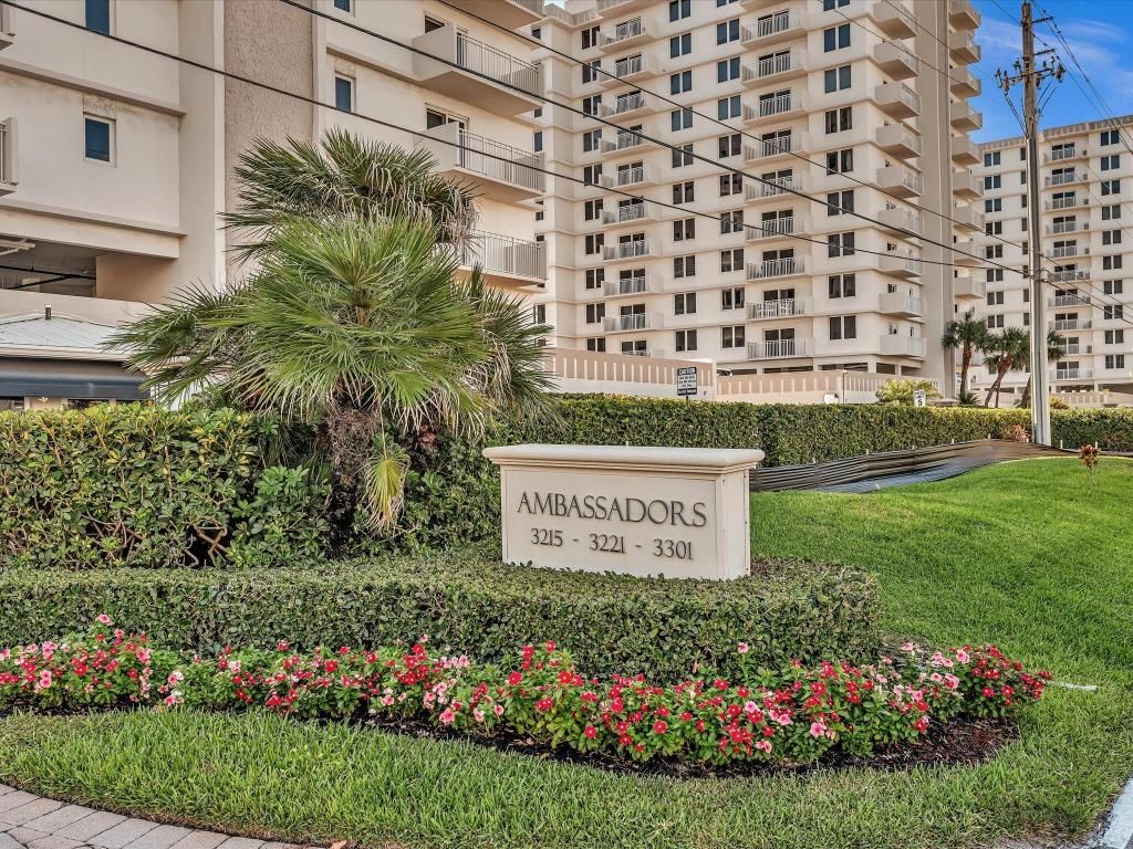 Photo of 3301 S Ocean Boulevard #104, Highland Beach, FL 33487 (MLS # R11155652)