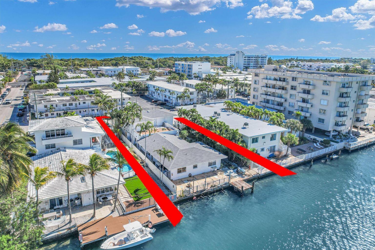 Best project, best price, best location in North Beach! 5 unit Multi Family can be developed into 12-15 units with 500 sq ft dock space on 121 ft of wide water views! 2020 Roof and 2019 was 40 yr Certification. Tenant occupied while getting city approval for stable income or just use as investment property. Unit 1 is a two bedroom with water views and unit 5 is a two story 2 bedroom townhouse with high ceilings and a large rooftop patio overlooking the water! Two other 1/1s and a studio. Steps to the beach, to Ocean Side Park and Skate Park, walk to restaurants and shops, 1.5 miles to Bal Harbour, half mile to Four Seasons Surfside and so much more! Hurry to be part of this highly sought after neighborhood now!