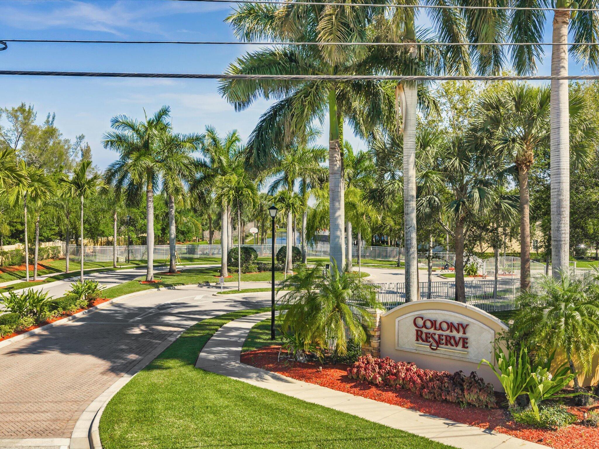 COLONY RESERVE AT LAKE WORTH - Residential