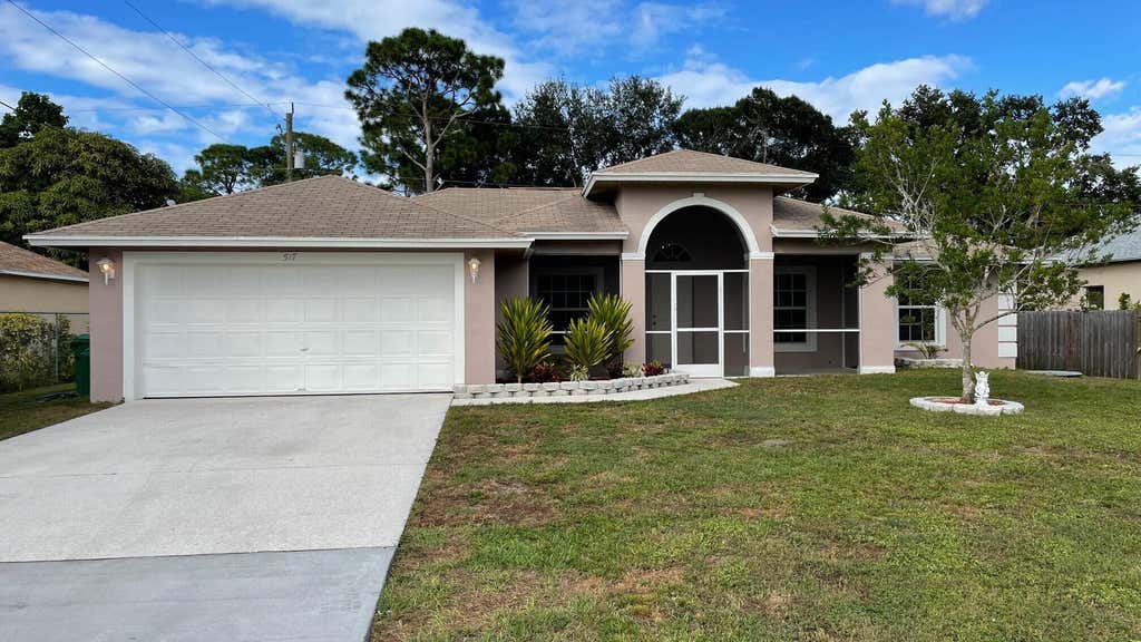 Photo of 517 SW Paar Drive, Port Saint Lucie, FL 34953 (MLS # B26042400)