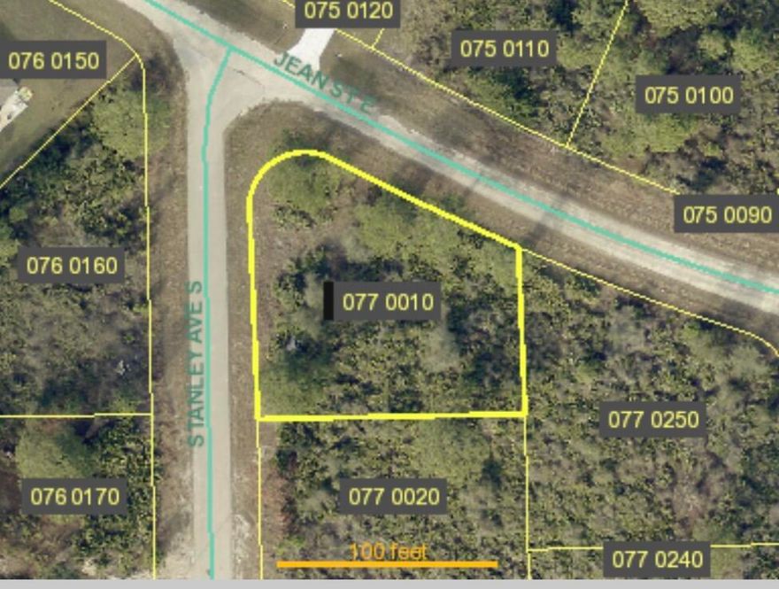 BUILD YOUR DREAM HOME ON A PRIME CORNER LOT.

Discover the perfect opportunity in the growing community of Lehigh Acres! This oversized corner lot (approx. 0.30 acres) offers the space, flexibility, and location you've been searching for.
 No flood zone (Zone X) - build with confidence, no flood insurance required.
 Plenty of room for your dream home, pool, or outdoor oasis
 Located in a rapidly developing area with new construction nearby
 Ideal for builders, investors, or future homeowners