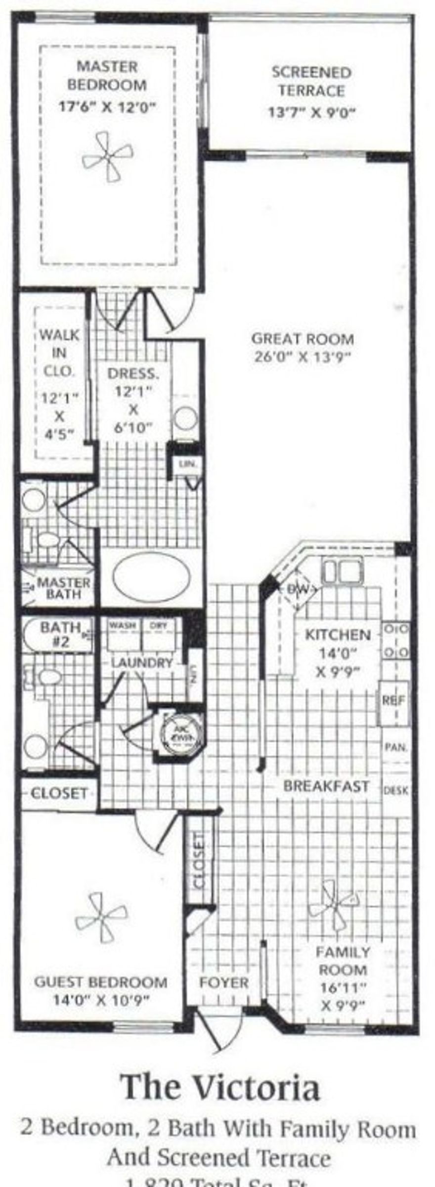 AWESOME LAKE VIEWS ABOUND in this newly remodeled move in ready 1705 sqft (see floorplan) 2 bedroom PLUS den (which easily converts to a 3rd Br, see second floorplan) 2 bath & separate laundry room DIRECT LAKE VIEW Victoria model in Kings Point! New porcelain floors, new eat in kitchen with solid wood cabinets & soft close drawers, granite counters & backsplashes, stainless steel appliances. The enormous screened terrace overlooks the LAKE and is accessible from the living room AND the master bedroom (imagine coffee in bed gazing out over the lake!). The master bath has a roll in shower (the ramp is available if wanted)as well as a regular shower and a  GIGANTIC WALK IN CLOSET. Freshly painted in a neutral palette. Guard gated community with pool, amazing clubhouse, amenities and more!