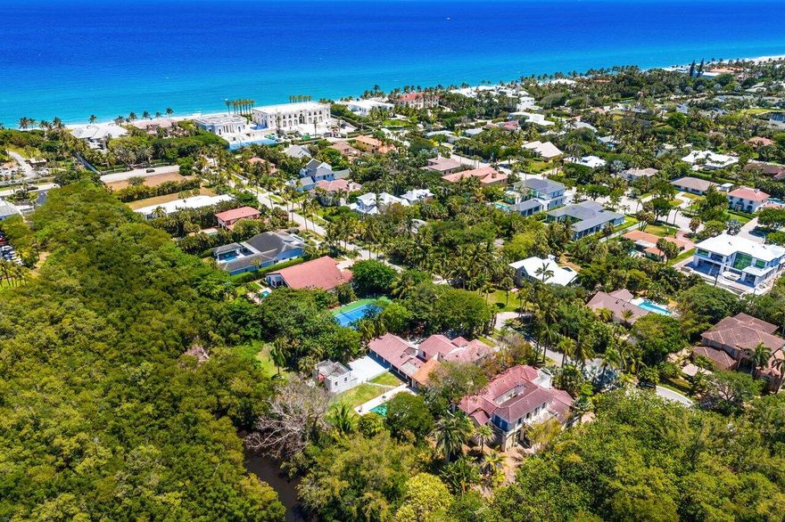 This meticulously crafted Turn of the Century Estate, built in 1924 by Ocean Ridge's esteemed founder, seamlessly blends historic charm with contemporary luxury. Nestled on a private acre in the prestigious Ocean Ridge community, this 2-story Spanish-style residence offers sophistication and comfort.

Set back from the road for privacy, the estate features 4 bedrooms and 3 bathrooms in the main house, with an additional 2 bedrooms and 2 bathrooms in the separate cottage. Updated kitchen and bathrooms, a family room with an 80'' TV overlooking the heated pool, and a freshly resurfaced tennis court elevate the living experience. The main house boasts spacious living areas, including a family room, dining room, and office, while the cottage offers separate eating and sitting areas. Both are equipped with air conditioning for comfort year-round.

Convenient beach access is just a 4-minute walk away, while vibrant Delray, with its lively nightlife and diverse dining scene, is only 4 miles distant. Experience the pinnacle of luxury living in Ocean Ridge with this exceptional property.

The information published and provided including but not limited to prices, measurements, square footages, lot sizes, features, finishes, and calculations are subject to errors, omissions or changes without notice.
All such information should be independently verified. All parties should perform their own due diligence to verify all information.