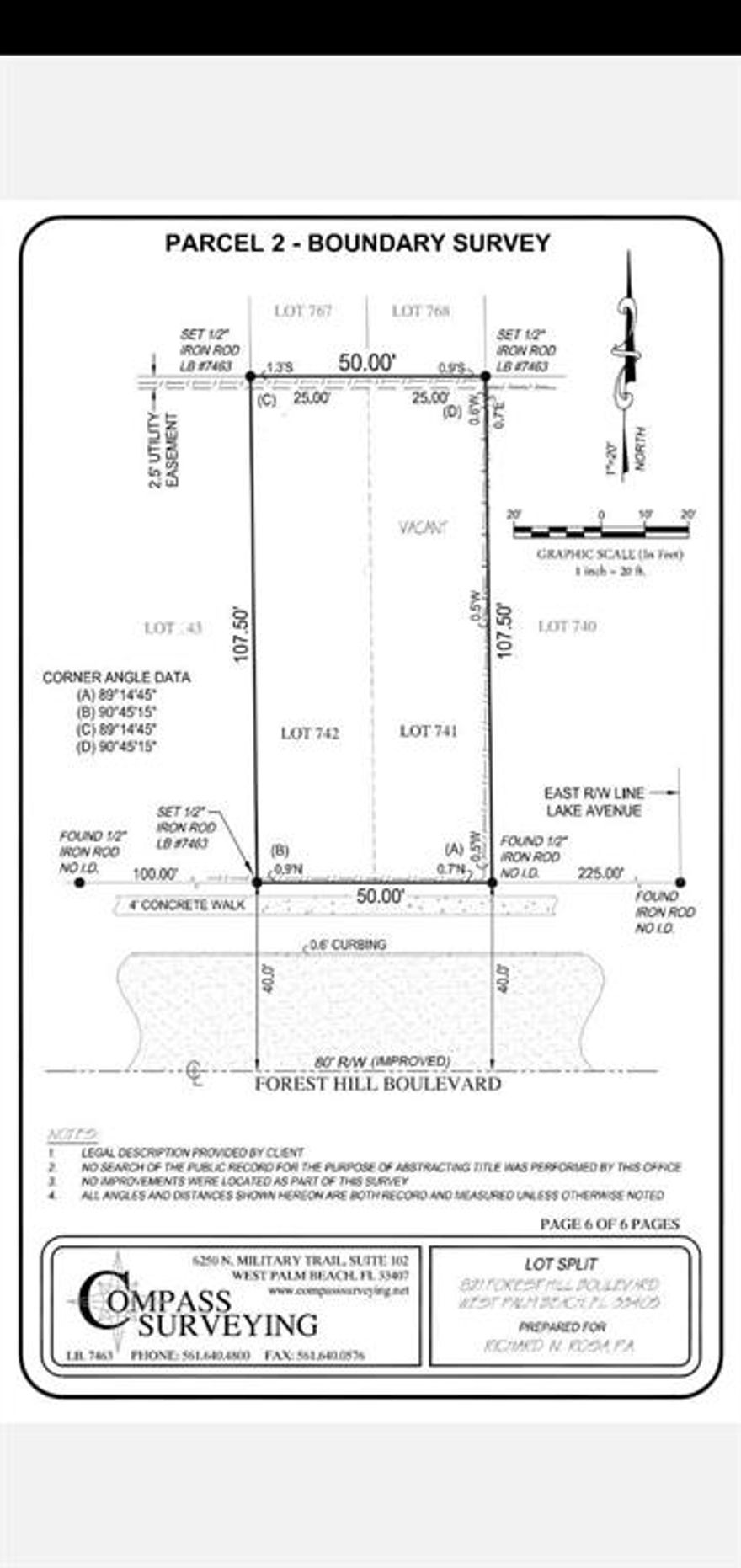 flat buildable lot on forest hill blvd