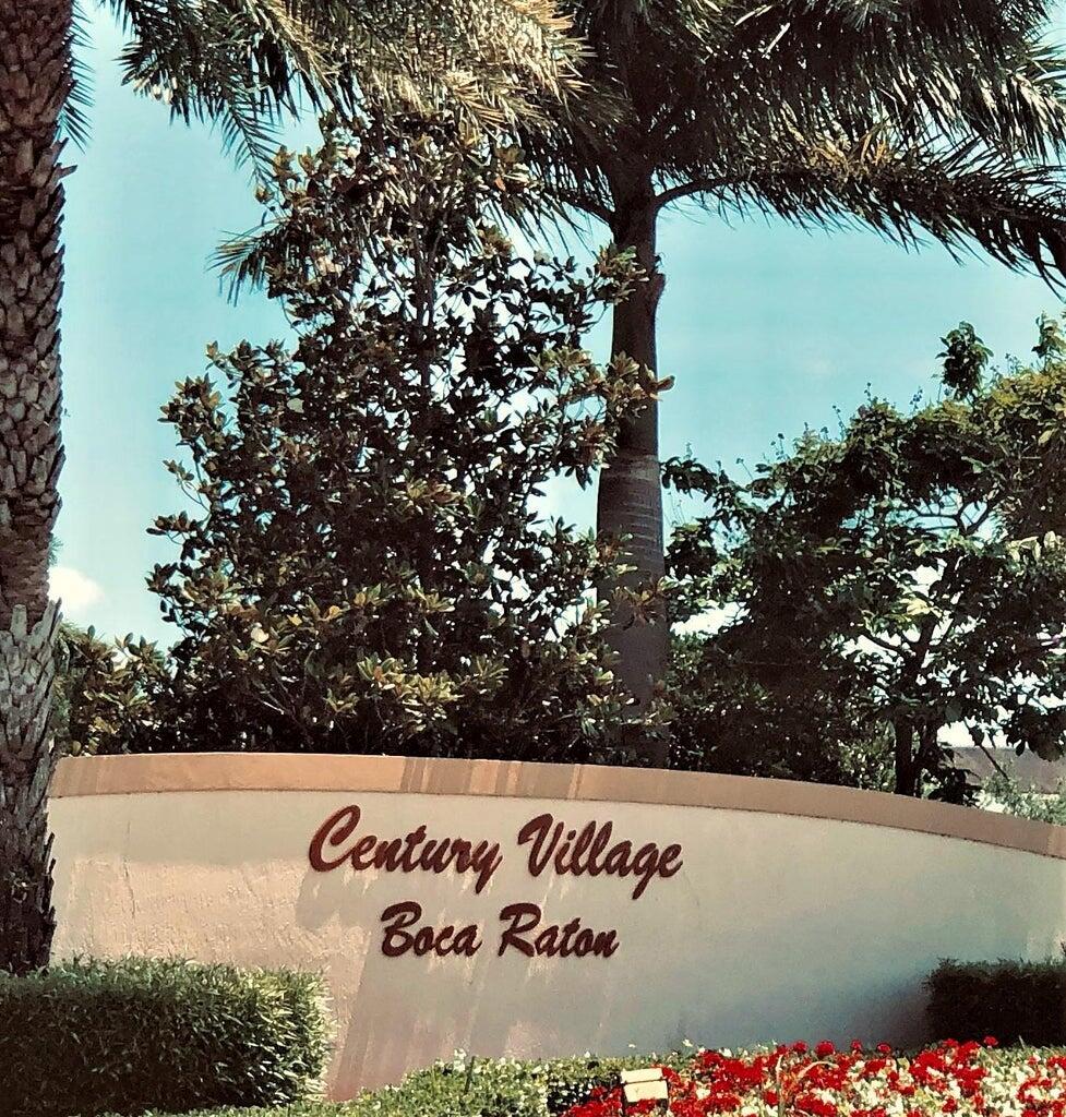 Fully Furnished, Turnkey Just bring Your Clothes. This Cozy Apartment is Adjacent to the Elevator & Laundry Room for Convenient Access. Century Village a Full Amenity 55+ Gated Community, Offers Pools, Indoor & Out, Activities & Events, its Like Living on a Cruise Ship. There's Always Something to do; Bingo, Bridge, Poker, Mahjong, Fitness Center & Much More. 4 Temples on-site. Bus service that makes driving free living possible. May rent seasonally, 181 day minimum lease or annual.
