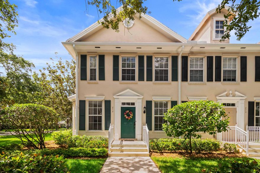 Immaculate 3BR/2.5BA End-Unit Townhome in the Highly Sought-After Newhaven at Abacoa This beautifully updated 3-bedroom, 2.5-bathroom townhouse with a 2-car garage is located in the desirable Newhaven section of Abacoa. As an end unit, the home is filled with natural light and offers added privacy. Recent upgrades include a new roof, new A/C system, new hot water heater, new carpet, a newer updated kitchen, and an epoxy-finished garage floor, making this home truly move-in ready. Ideally situated directly across from the community park, playground, pool, and clubhouse, this home offers convenient access to the best of neighborhood living. Enjoy being just a short walk to Abacoa's shops, restaurants, and entertainment!