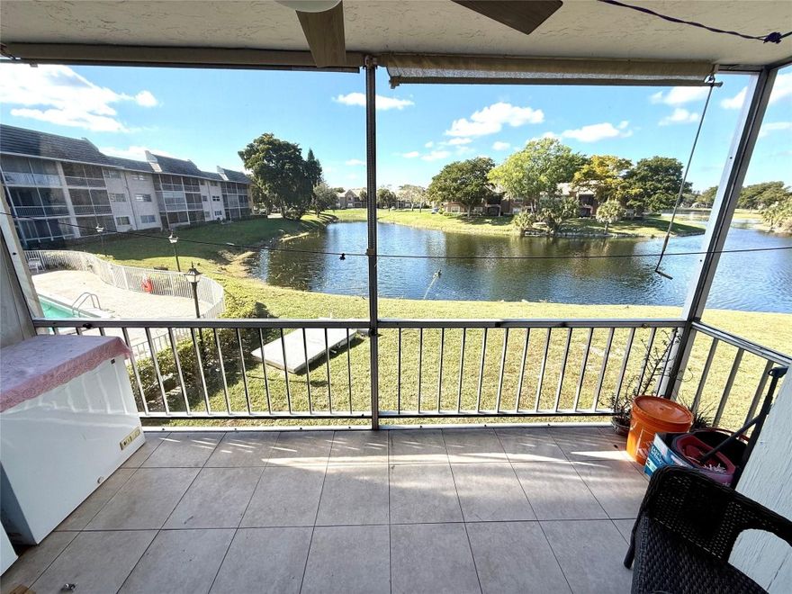 Rarely available corner 2-bedroom, 2-bath condo in Coral Springs! This 1,168 sq. ft. lakeside unit offers a spacious primary bedroom with walk-in closets and a bright, open layout. The kitchen features new appliances, including washer/dryer, refrigerator, dishwasher, and microwave. Community amenities include a pool and elevator access to the second floor. Enjoy low HOA fees $475/M with no assessments, conveniently located near shopping, dining, and major roads. Call or text to schedule your appointment today! Buyer Approval, Lease OK w/Restrict, No Lease 1st Year, No Truck, Tenant Approval