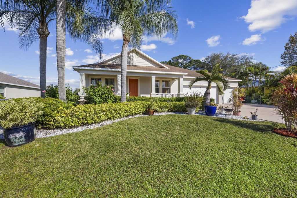 Photo of 3649 SW Bonwold Street, Port Saint Lucie, FL 34953 (MLS # R10963786)