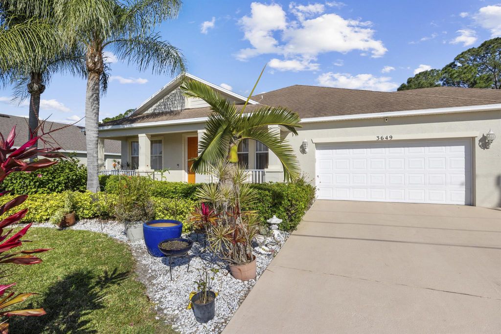 Photo of 3649 SW Bonwold Street, Port Saint Lucie, FL 34953 (MLS # R10963786)