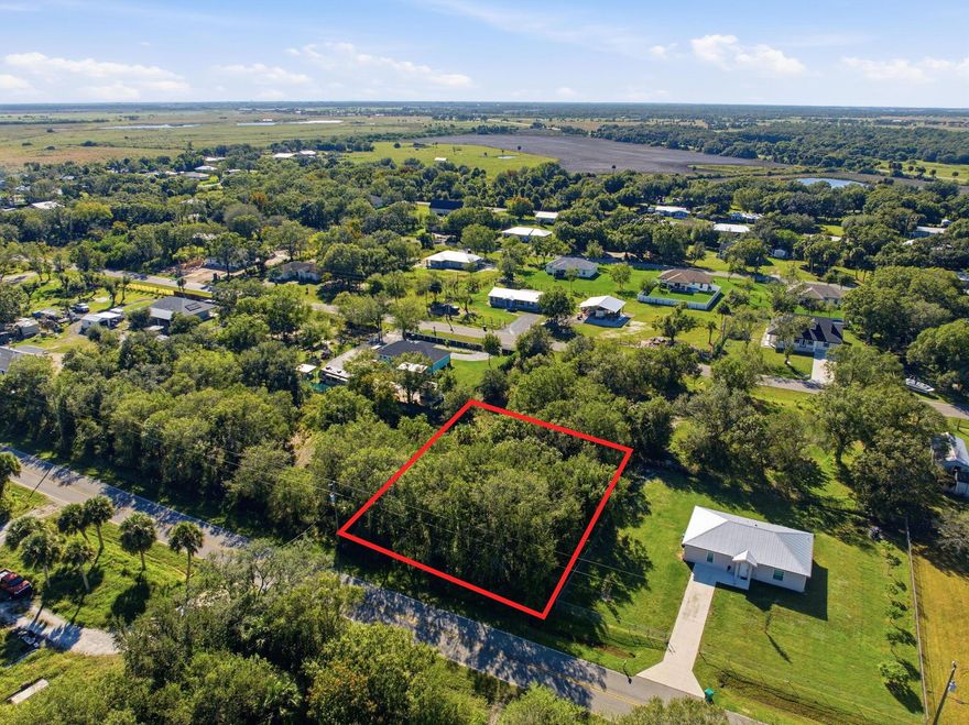 An approx. 0.36 acres property in Dixie Ranch Estates with paved road access, ready for your vision