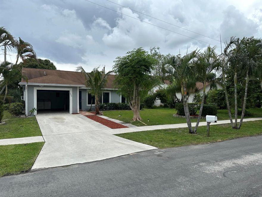 Totally upgraded home that comes FURNISHED. Fenced in back yard. Garage and 2 car driveway. Large home with 3 full bedrooms and 2 bathrooms and outside patio. Corner home on quiet street. A must see and in Mint condition and easy to show.Available March 1st