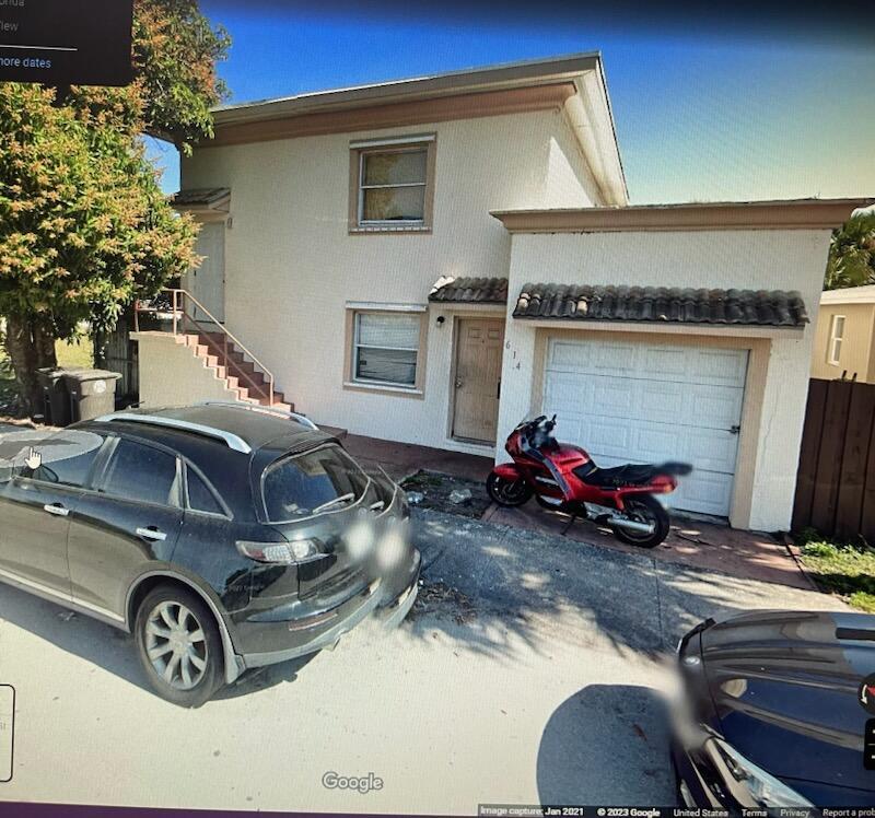 POTENTIAL CASH COW!!! 2 2BR/1BA rental apartments. recently trashed out and ready to remodel. Painting of exterior will be completed 2/14/2024. Property is Compliant with WPB Code Enforcement, rents for this zipcode are $2100-$2200/mo . PROPERTY IS CLEAR OF LIENS AND WE HAVE THE TITLE COMMITTMENT IN PLACE. CAN CLOSE IN 3-4 DAYS FOR CASH SALE. TOTAL RENOVATION NEEDED. 2 2BR/1BA POTENTIAL RENTAL UNITS WITH ATTACHED 1 CAR GARAGE.FANTASTIC OPPORTUNITY WITH BIG THINGS PROPOSED FOR THIS NEIGHBORHOOD . REDEVELOPMENT IS ALL AROUND AND ONGOING. NO STREET ACCESS AT THIS TIME AS TAMARIND HAS LIMITED ACCESS DUE TO ONGOING UNDERGROUND(STREET) PIPE REPLACEMENT AND REPAIRS. FOR UTILITIES REPAIRS. .EXPECT TO INVEST AT LEAST $25 K PER UNIT IN RENOVATIONS.