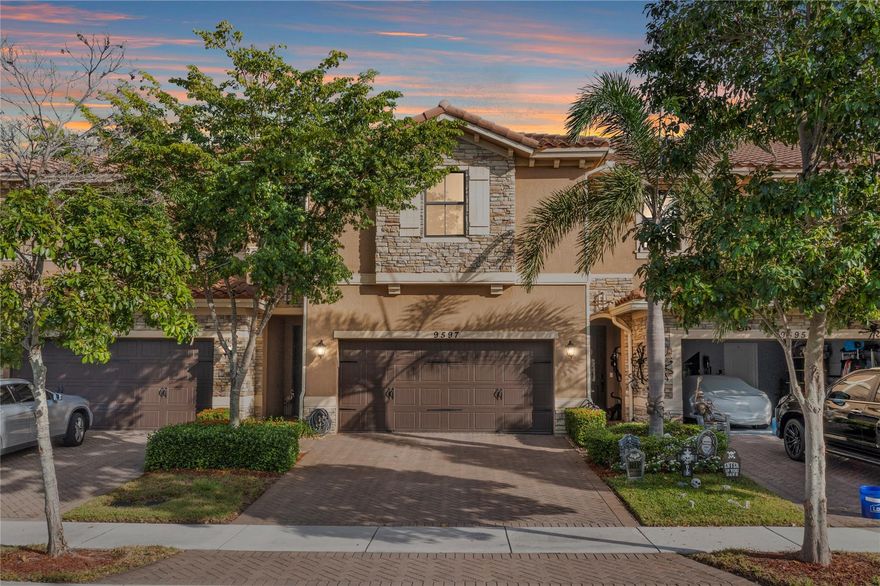 Live the Parkland Lifestyle Here in This Gorgeous 4 Bed, 3.5 Bath Home in Town Parc at Mira Lago! Features Include Amazing Long Lake Views, Impact Windows and Doors, Fully Fenced in Backyard, Wainscoting, Porcelain Wood Tile Flooring, Crown Molding, Farmhouse Sink, Beautiful Espresso Kitchen Cabinets w/ Stainless Steel Appliances, Full Size Washer and Dryer, Extra Storage in Garage, Large Bedrooms, Upgraded Wrought Iron Stair Railing, Extended Pavers in Back, Gutters, Access to all of Mira Lago and Cascata's Amazing Resort Style Amenities Which Include, Pools, Splash Parks, Fitness Centers, Tennis and Basketballs Courts, 24-Hour Guard Gate, A-Rated Schools, Close To Major Shopping & Dining! Must See!