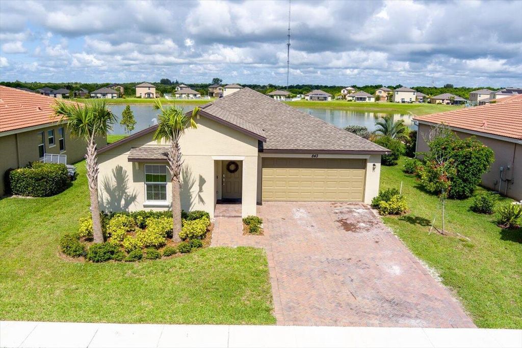 Photo of 843 Gairloch Lane, Fort Pierce, FL 34947 (MLS # R10894804)