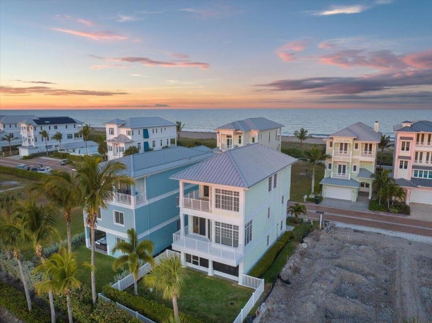 Ocean access and Intracoastal sunsets, paired with an attractive price. This is a luxury purchase and a smart buy.

Set within the private, gated Watersong community on Hutchinson Island, this three-story residence delivers refined coastal living with substance, security, and style. Constructed of solid concrete with impact windows and doors, the home offers exceptional durability, peace of mind, and the added benefit of favorable insurance considerations.

Inside, an open and intentional layout spans over 2,300 square feet, featuring three bedrooms and three full baths with a split-floorplan design that balances connection and privacy. A private elevator provides effortless access across all levels, while fresh interior updates enhance the home's clean, coastal aesthetic. Multiple rear balconies provide a peaceful setting for enjoying Intracoastal sunsets and evening skies, creating a quiet outdoor retreat that complements the home's coastal atmosphere. Just steps from the residence, owners enjoy private beach access and a resort-style community pool, offering the tranquility and exclusivity Watersong is known for.

Ideally positioned for both lifestyle and convenience, the home is minutes from downtown Jensen Beach with its waterfront dining and boutique shopping, world-class boating and fishing, the Treasure Coast Equestrian Trail, and Treasure Coast International Airport, offering private and commercial air service for seamless travel.

Most compelling of all, this residence is the most aggressively priced opportunity in the Watersong community, positioned $1.5 million below the next highest-priced home. Same access. Same amenities. Smarter positioning.

This is not simply a beach home. It is coastal living with range, ideally located, beautifully built, and intelligently priced. Opportunities of this caliber and value are rare.