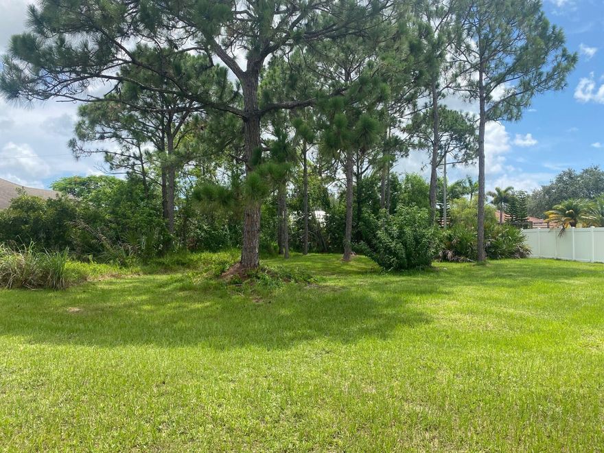 Build your dream home. This lot is located in the desirable Torino area. Nice quiet neighborhood, and lot backs up to preserve/lake. Close to I-95, St. Lucie West, shopping, restaurants, hospital, and the Met's Stadium. A must see!!