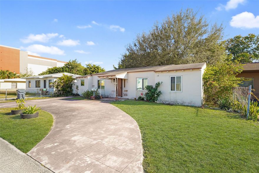 Beautiful 3BR/2BA single-family home in the heart of Hollywood! Move-in ready with full impact windows and doors, plus a roof replaced in 2019 for added peace of mind. Tankless water heater and stainless steel appliances, including a GE gas stove and refrigerator, and Amana microwave.  Renovated kitchen with quartz countertops and brown wood cabinets.  Ceramic tile flooring in main living areas and water-resistant laminate in bedrooms.  Spacious fenced backyard, perfect for entertaining.  Ideally located just minutes from downtown Hollywood and Young Circle Park. Close to Hollywood Beach Broadwalk and the Atlantic Ocean, plus nearby shopping, cafés, and events. dining, schools  and major highways.  Don’t miss this great opportunity! Washer and Dryer hook-up. No Home Owner Association.