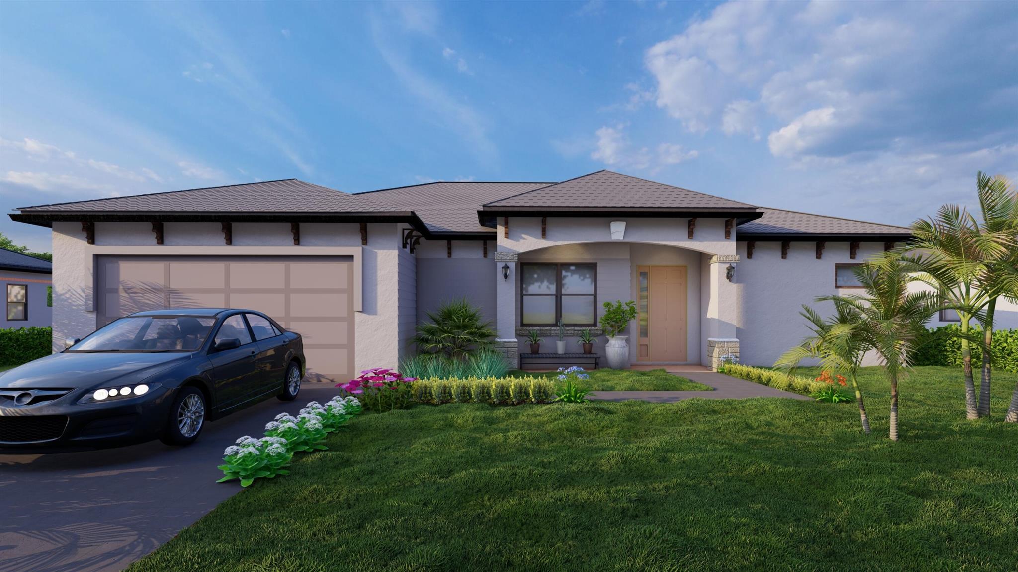 This Family-Friendly home offers 4 bedrooms, 3 baths and an office area approximately 2676 Sq Ft space. The home comes with 2 car garage and spacious private patio, walk in closet in master suite with high-end stainless-steel appliances. 10/11' Ceiling height and 8' doors. Close to major expressway I-95 & Florida's Turnpike, Beaches, Local shops, and most importantly good schools. Excellent neighborhood to grow your family. Great opportunity customize and have your custom home.Less than 5 miles to all shopping places in Tradition.