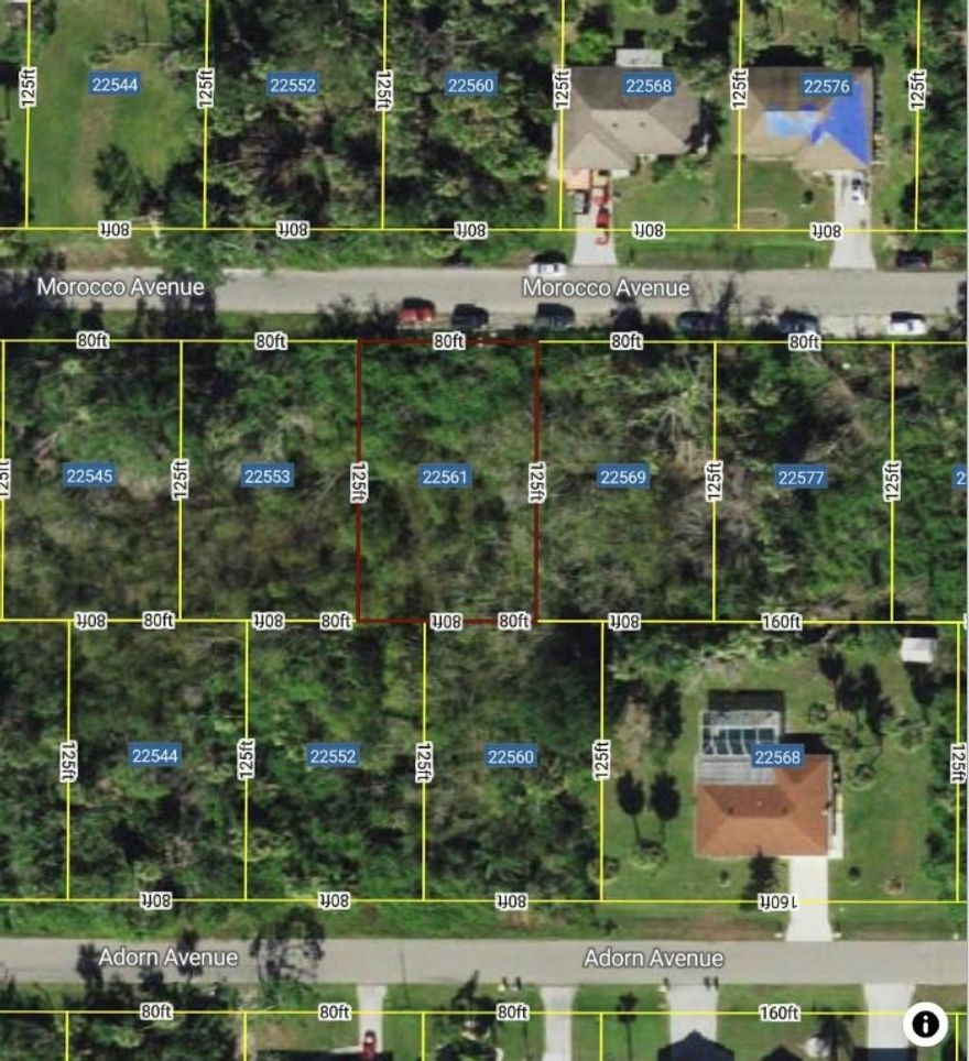 Build your dream home on this beautiful lot in an established neighborhood.