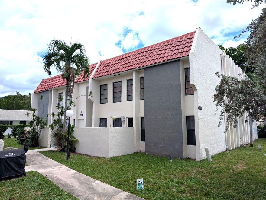 BACK ON MARKET!! NEW ROOF AND ELECTRICAL! Come see this stunning 3/2 Condo in Downtown Coral Springs! This beautifully upgraded 3-bedroom, 2-bathroom condo offers a perfect blend of style, comfort, and convenience. Boasting, nearly 1600 square feet of living area, this property is meticulously maintained and features impact hurricane windows and doors, providing peace of mind and added security. Step inside to find a modern, open concept living space with high-quality finishes throughout. The spacious living area flows seamlessly into the kitchen, which boasts contemporary appliances, and ample storage. Each bedroom is thoughtfully designed to, with the master suite offering a ensuite bathroom and generous closet space. 2025 Budget Approved. FULL RESERVES. No Rental Restriction.