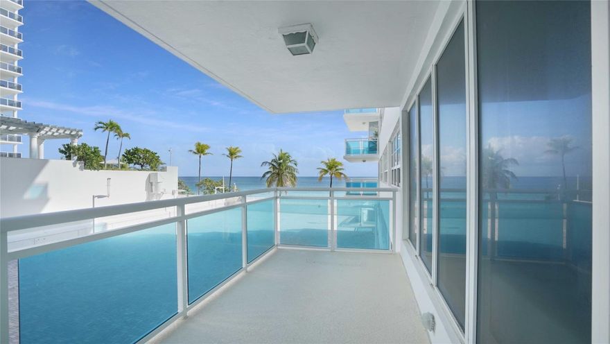 Beautiful 1BR/1.5BA Oceanfront Condo with Spectacular Views! Wake up to breathtaking northeast-facing ocean views from this bright and spacious condo featuring floor-to-ceiling windows in the living room and in-unit washer/dryer. Located in a full-service oceanfront building offering a newly renovated heated pool with direct ocean views,fully equipped fitness center, library, clubhouse with a full kitchen, bike storage, car wash area, and 24-hour security. Whether you're looking for a full-time residence or a vacation retreat, this is a perfect opportunity to enjoy luxury coastal living at its finest.