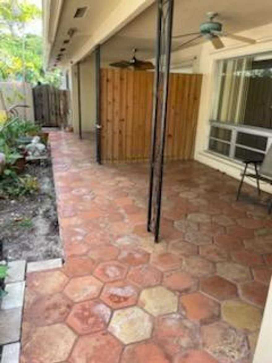 large 2 bedroom 2 bath apartment. lots of parking, private enclosed rear yard and brick pario. Easy show on Supra lockbox, no appointment needed.