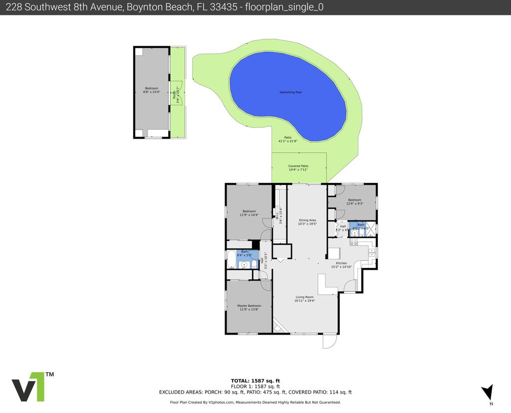 Photo of 228 SW 8th Avenue, Boynton Beach, FL 33435 (MLS # R11010160)