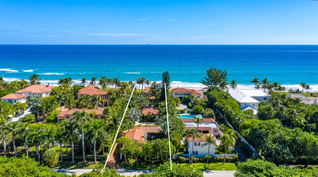 Iconic protected estate is ideal ultraluxury retreat in an uncertain world. Designed by Lila Vanderbilt Webb w/architect Maurice Fatio, using Mizner style/materials. Reimagined 2014. 3 superb smarthouse buildings, 5 bedrooms, gourmet kitchen, oceanfront office, lookout tower, wet bars, pool w/statues/fountains, 2 spas, full gym, sauna, Mario Nievere landscape, private beach access/outdoor shower.: The information herein is deemed reliable and subject to errors, omissions or changes without notice. The information has been derived from architectural plans or county records. Buyer should verify all measurements