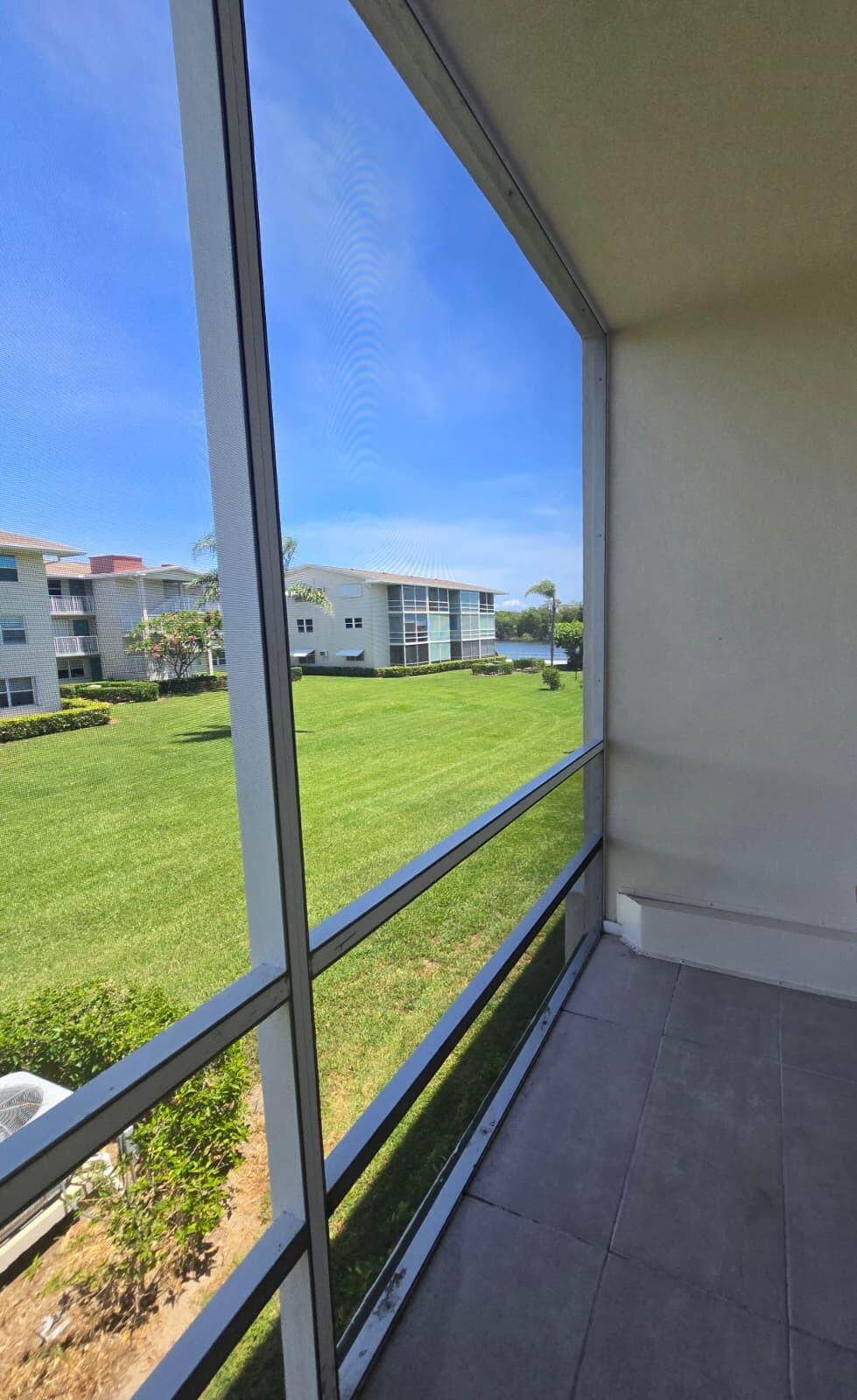 Beautifully renovated 2BR/1BA condo in Sterling Village, Boynton Beach. This turnkey, fully furnished home features an open kitchen with quartz counters, white shaker cabinets, and stainless steel appliances. Wide plank flooring, recessed lighting, and central A/C bring modern comfort throughout. Bathroom fully updated with glass shower, designer finishes, and LED mirror. Enjoy intracoastal views from the screened balcony and bedroom. Elevator building with community pool, clubhouse, shuffleboard, putting green, and private waterfront boardwalk just steps away. Active 55+ community near Banana Boat, Two Georges, and downtown Boynton Beach.