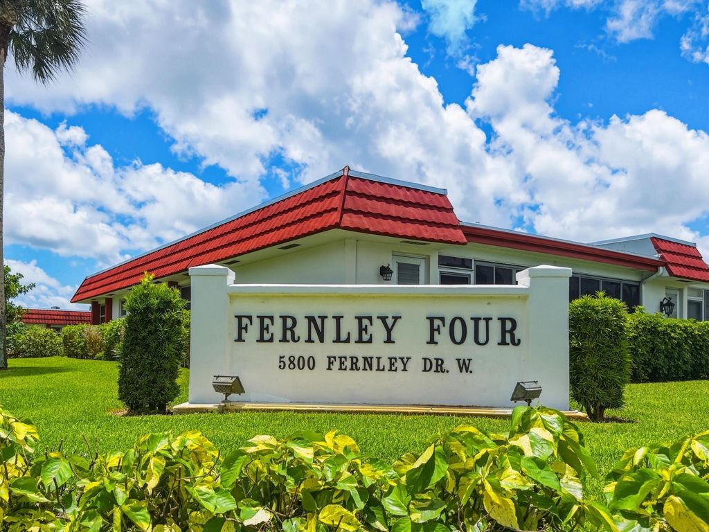 Photo of 5800 W Fernley Dr DR W #9, Greenacres, FL 33415 (MLS # B26035610)