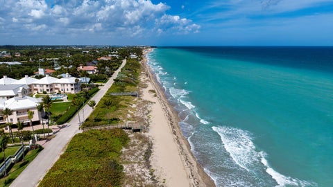 Tiny photo for 5833 N OCEAN Boulevard #D2, Ocean Ridge, FL 33435 (MLS # B26076112)