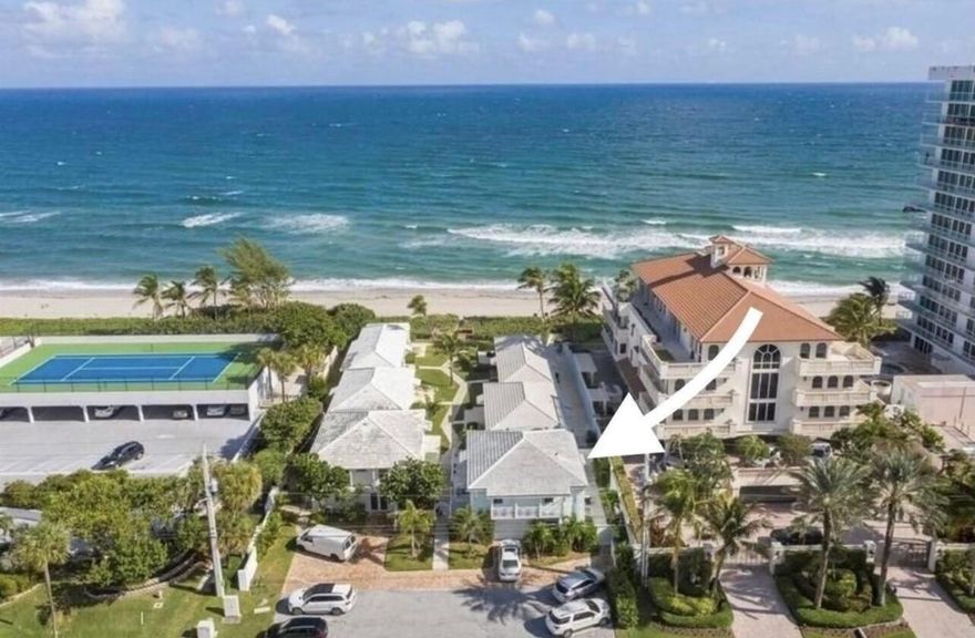 AVAILABLE 1/1/2026 don't miss this one-of-a-kind luxury oceanfront townhome -- available for annual or seasonal lease!Opportunities like this simply do not exist anywhere else in Highland Beach. This is the only luxury townhome directly on the ocean, offering true coastal living without any approval process and with immediate occupancy.Reimagined from the ground up in 2017 by one of the area's premier custom builders for their own personal residence, the property showcases over $1M in upgrades, impeccable craftsmanship, and an elevated coastal aesthetic throughout.Featuring 4 bedrooms, 2.5 baths, and approximately 1,998 square feet, this turnkey home is spotless, designer-furnished, and fully equipped for effortless enjoyment.