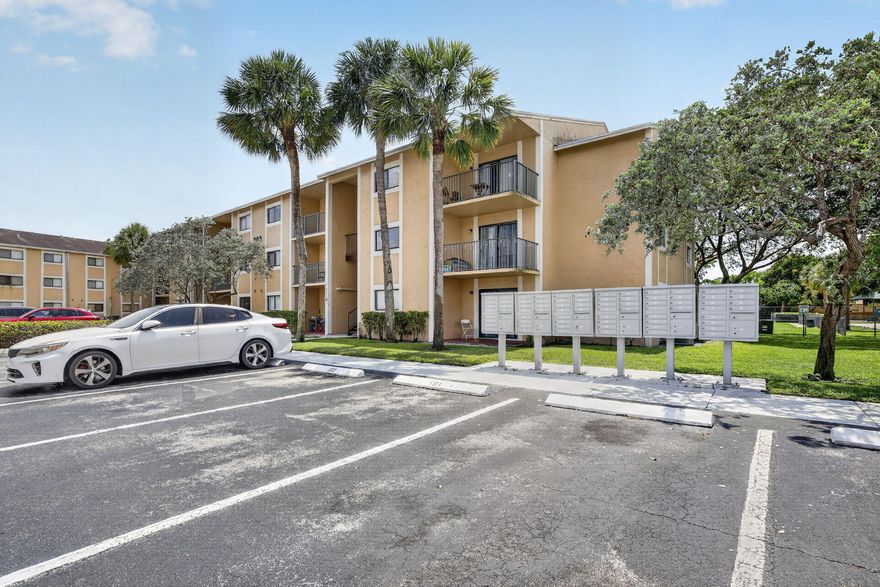 Welcome to this bright and inviting 1 bedroom, 1 bathroom residence located on the third floor of the desirable Palms of Pembroke community. This unit features the convenience of an in-unit washer and dryer and a comfortable layout ideal for everyday living. Step onto your private balcony perfect for morning coffee .This well-maintained, resort-style community offers exceptional amenities, including a lakeside swimming pool, sun deck, hot tub/spa, 24-hour fitness center, clubhouse, tennis court, and more. The property is ideally situated next to the Pembroke Pines Police Department, providing added peace of mind in a secure and professionally managed . Investors are welcome !