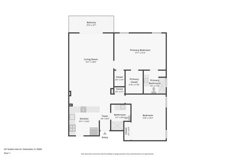 Property photo of 427 Golden Isles Drive 6d, Hallandale Beach, FL 33009