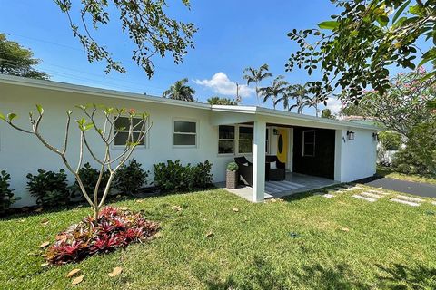 A home in Wilton Manors